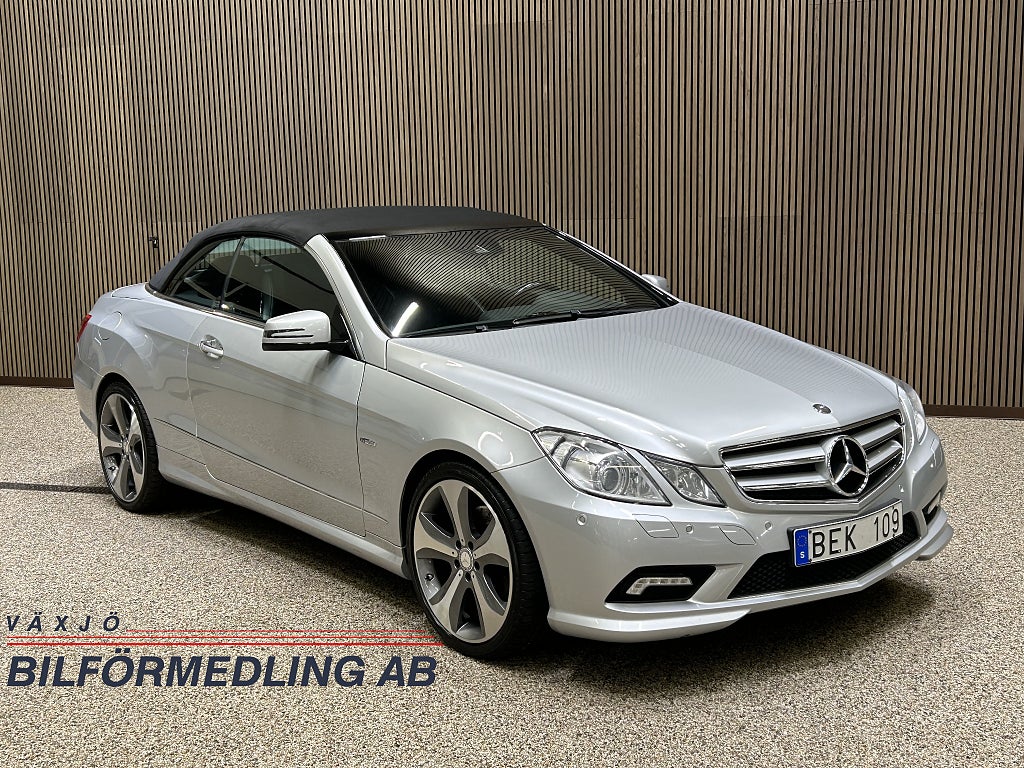 Mercedes-Benz E 350 Cabriolet AMG Sport / 3 brukare /
