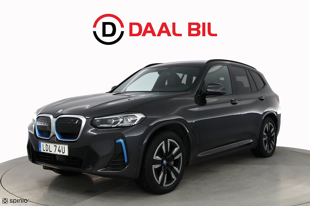 BMW iX3 80 kWh 286HK M-SPORT P-VÄRM DRAG B-KAM PANO NAVI