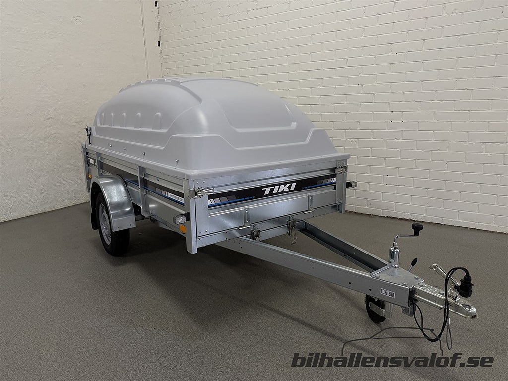 Tikitreiler CS265-R Obromsat 750kg med Kåpa