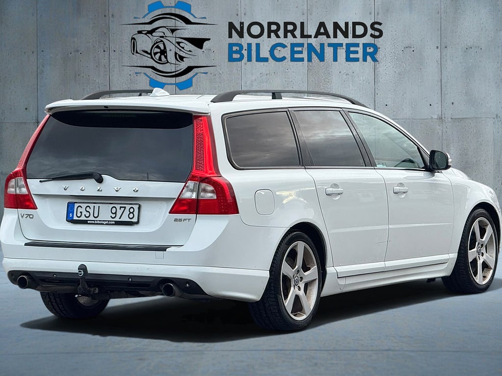 VOLVO V70 2.5FT 231 ch ETHANOL R-DESIGN 4X2 BVM - ATTELAGE - CUIR - 254000 km