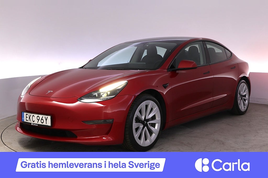 Tesla Model 3 Long Range AWD Refresh Uppg.AP Pano 19" Drag