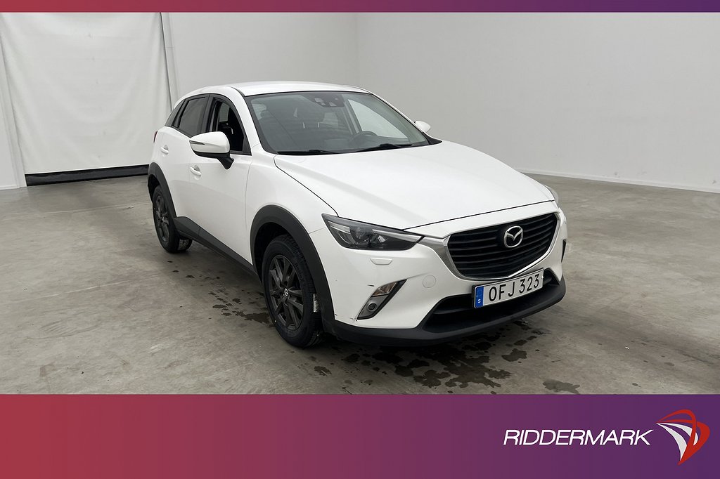 Mazda CX-3 SKYACTIV-G 120hk Vision Navi Sensorer Välservad