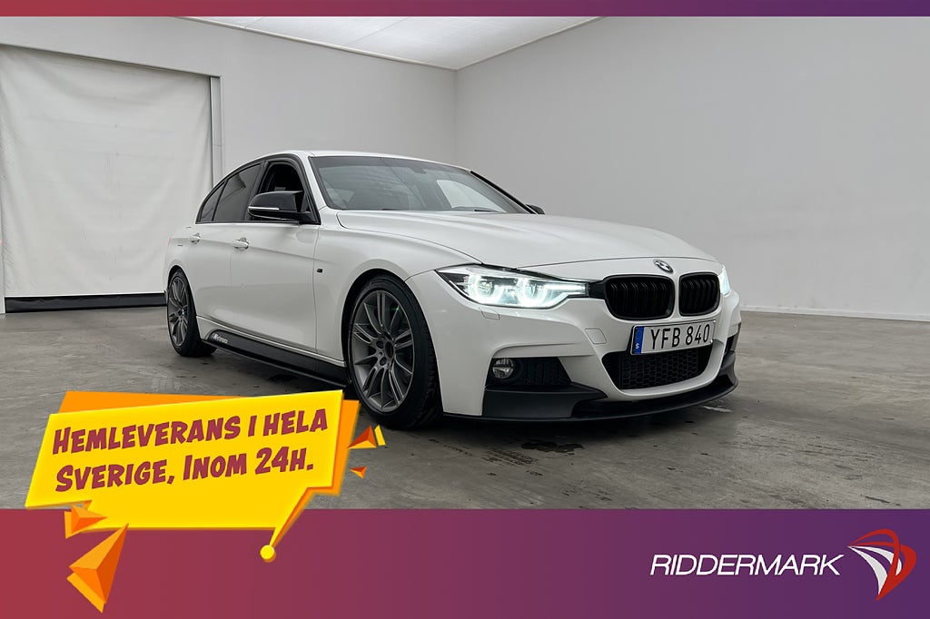 BMW 318 D Sedan M Sport HiFi Kjolpaket Sensorer Farthållare