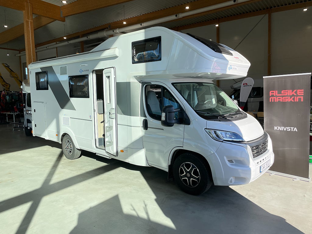 Sun Living A 75 DP / B-kort / El-patron / Cykelställ / Automat / 3695kr / 