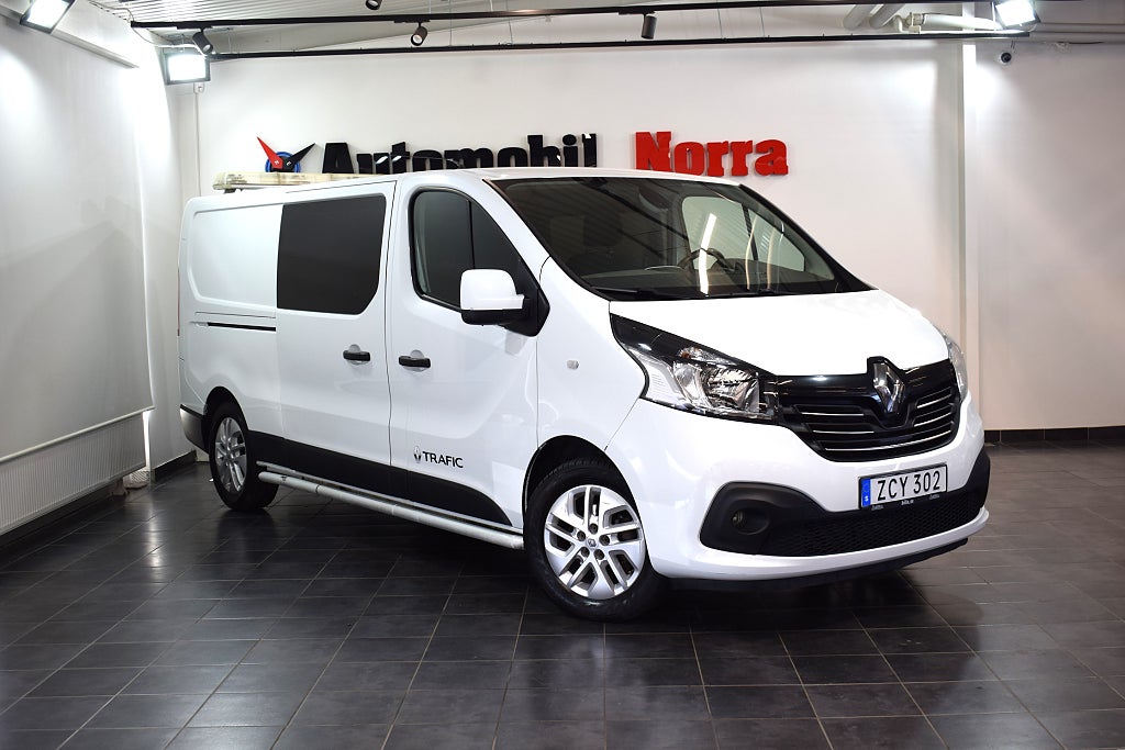 Renault trafic Skåpbil 2.9t 1.6 dCi 5-Sits Drag/PDC/Navi/Webasto/Moms