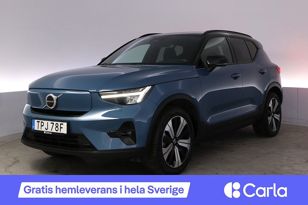 Volvo XC40 Recharge Single Motor Plus Kamera V-Hjul