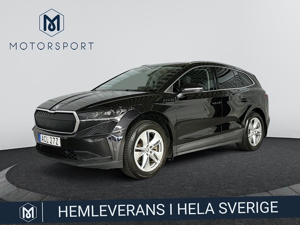 Skoda Enyaq 80x Dragkrok Adap-fart 360°kamera 4WD Canton Ljudsystem