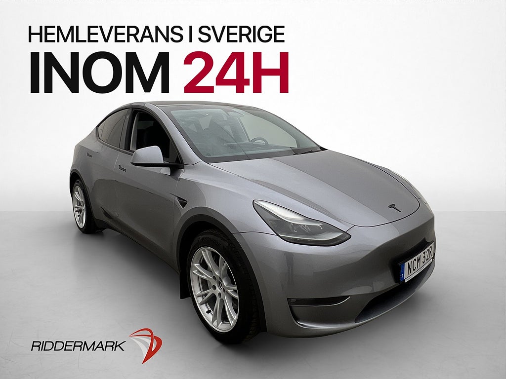 Tesla Model Y Long Range AWD Dragkrok HW3 Matrix Värmepump