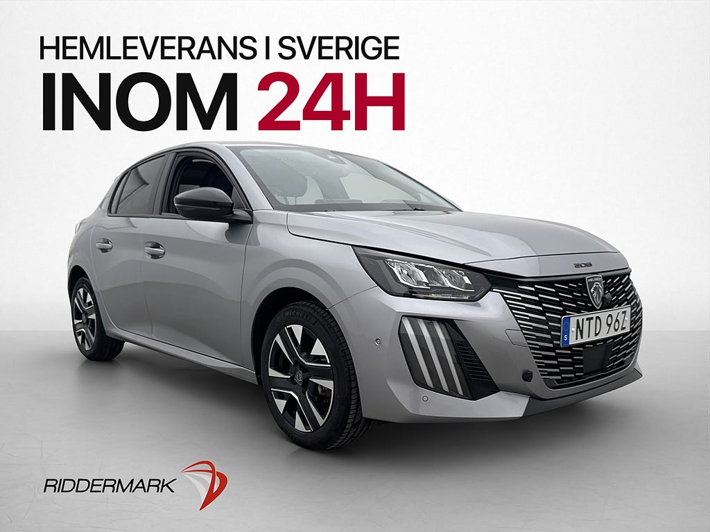 Peugeot 208 HYBRID 101hk Allure Cockpit CarPlay Navi 360°