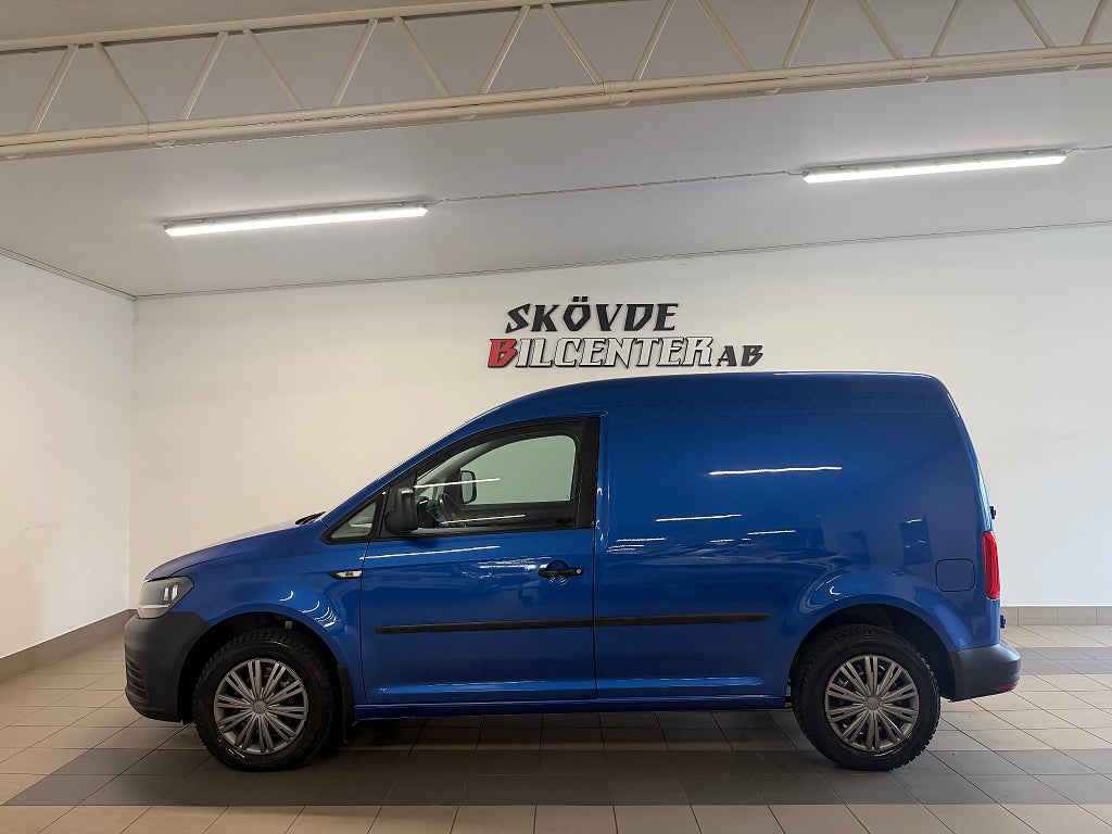 Volkswagen Caddy 2.0 TDI 8800Mil/Nyservad/Dragkrok/Dieselvärmare/Farthål