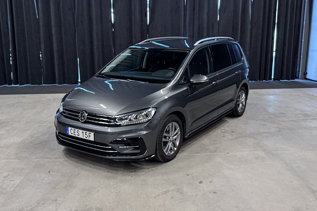 Volkswagen Touran 7-sits |Värmare|Kamera|Drag|3,99%