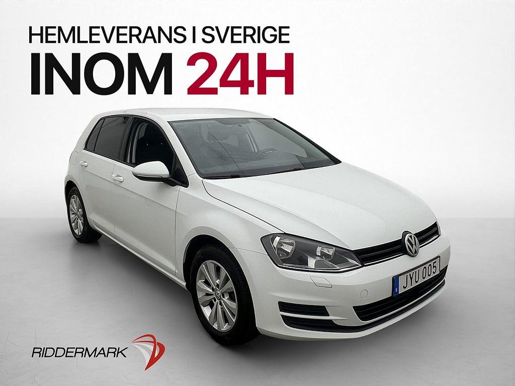 Volkswagen Golf 1.2 TSI Kamera CarPlay Dragkrok 0.49 l/mil