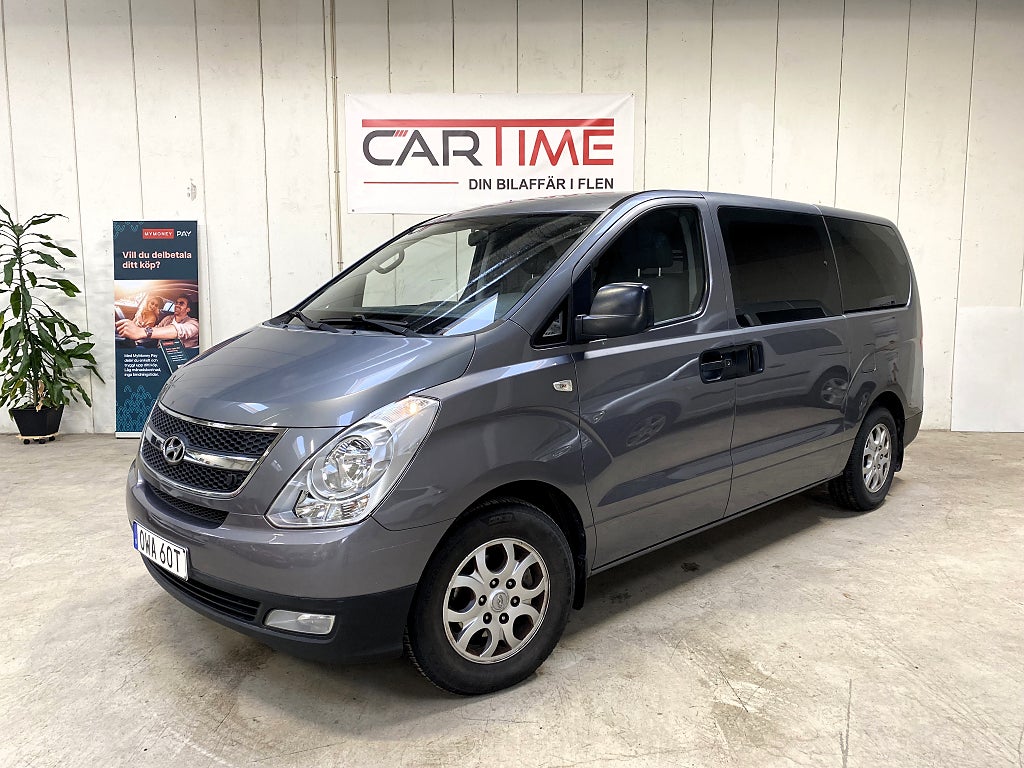 Hyundai H1 Cargo 2,5 Crdi / 6-Sits & Skåp / Dragkrok / Nybesiktad