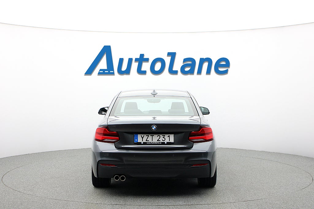 BMW 230 i Coupé Steptronic M Sport,Farthållare, sensorer,252hk