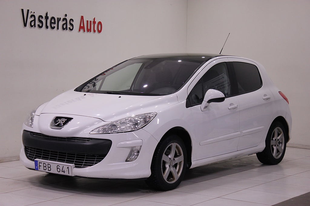 Peugeot 308 5-dörrar 1.6 HDi Automat Panoramatak Drag 109hk 