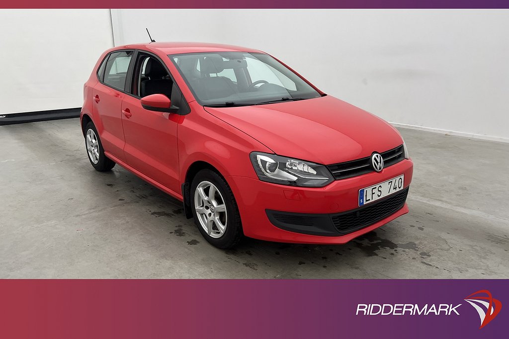 Volkswagen Polo 1.6 TDI 90hk Comfortline Halvskinn Sensorer