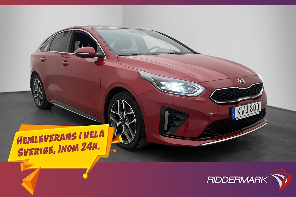 Kia ProCee'd 1.4 T-GDI 140hk GT-Line B-Kamera Navi 0.57l/mil