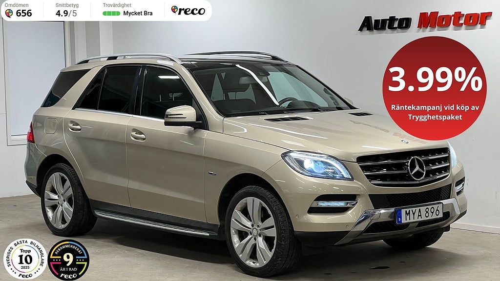 Mercedes-Benz ML M 250 d 4MATIC 7G 204hk Panorama/Drag
