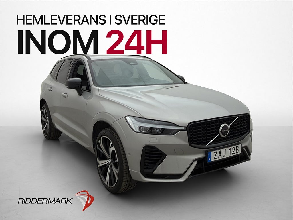 Volvo XC60 T8 AWD 456hk R-Design Pano H/K 360° Drag CarPlay