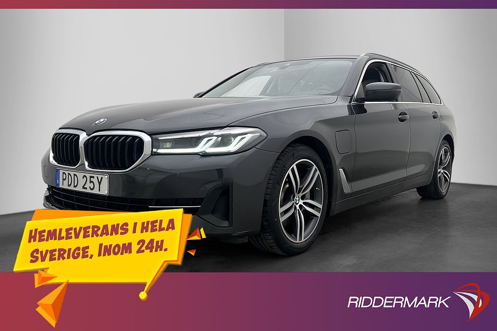 BMW 530e xDrive Touring 292hk HiFi Kamera Skinn CarPlay Drag
