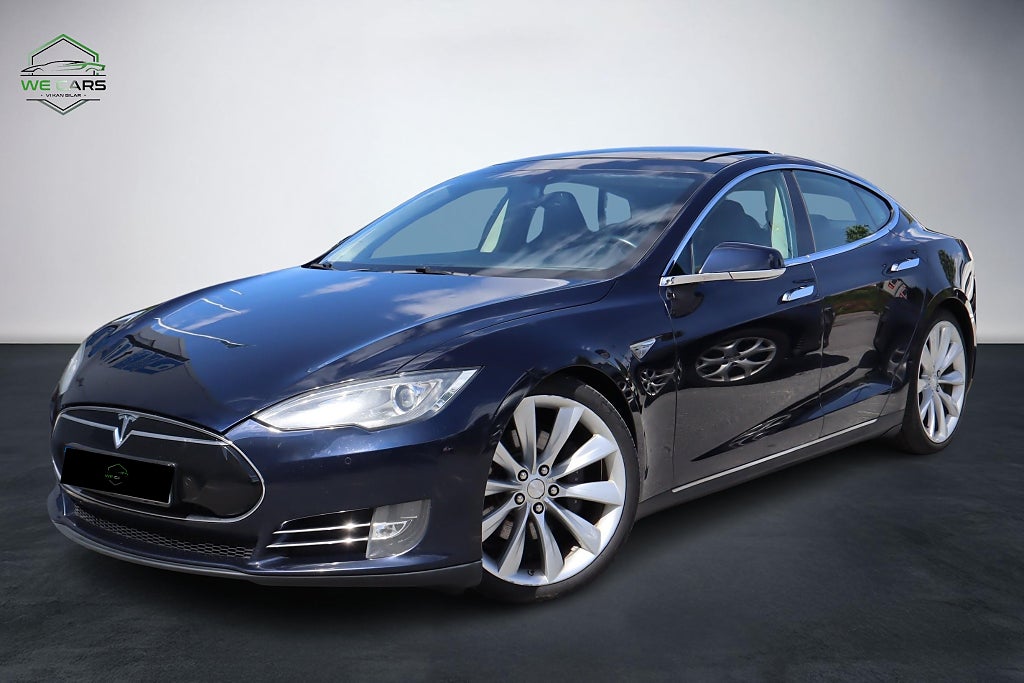 Tesla Model S P85 Panorama Premium Ljud Luftfjädring 421hk