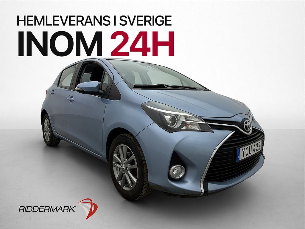 Toyota Yaris 99hk Active Kamera Farthållare Lane-Assist