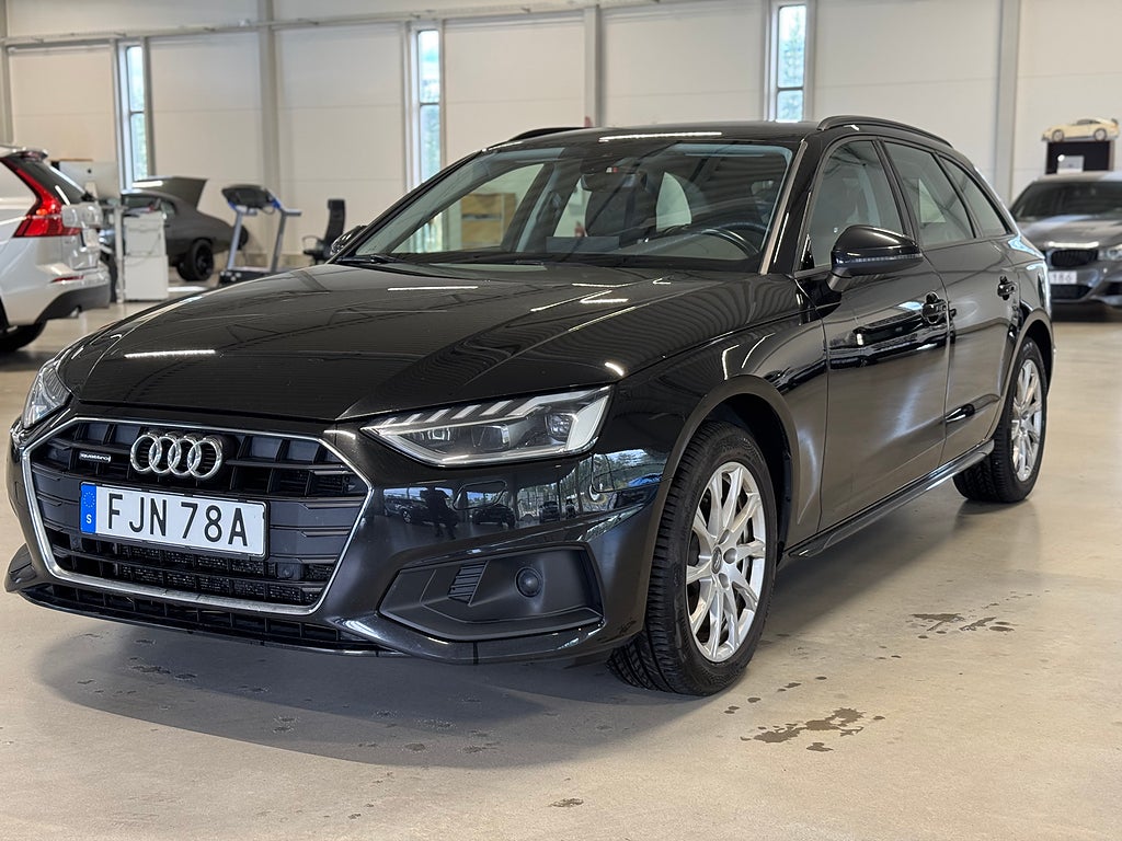 Audi A4 Avant 40 TDI Q AUT DRAG D-VÄRME MOMS NAVI V-HJUL