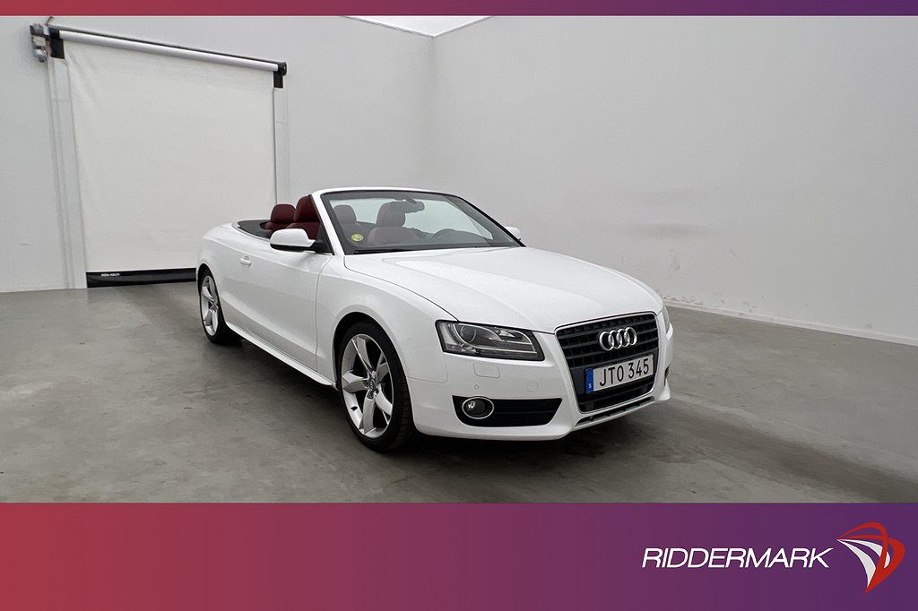 Audi A5 Cabriolet 2.0 TFSI 211hk Proline Sensorer Skinn