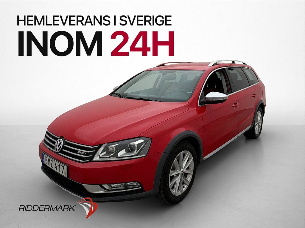 Volkswagen Passat Alltrack 2.0 TDI 4M Drag Värmare Skinn