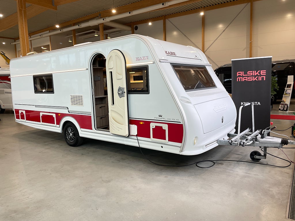 Kabe Royal 600 TDL KS / ALDE /Cykelställ / Badrum bak / Ugn /