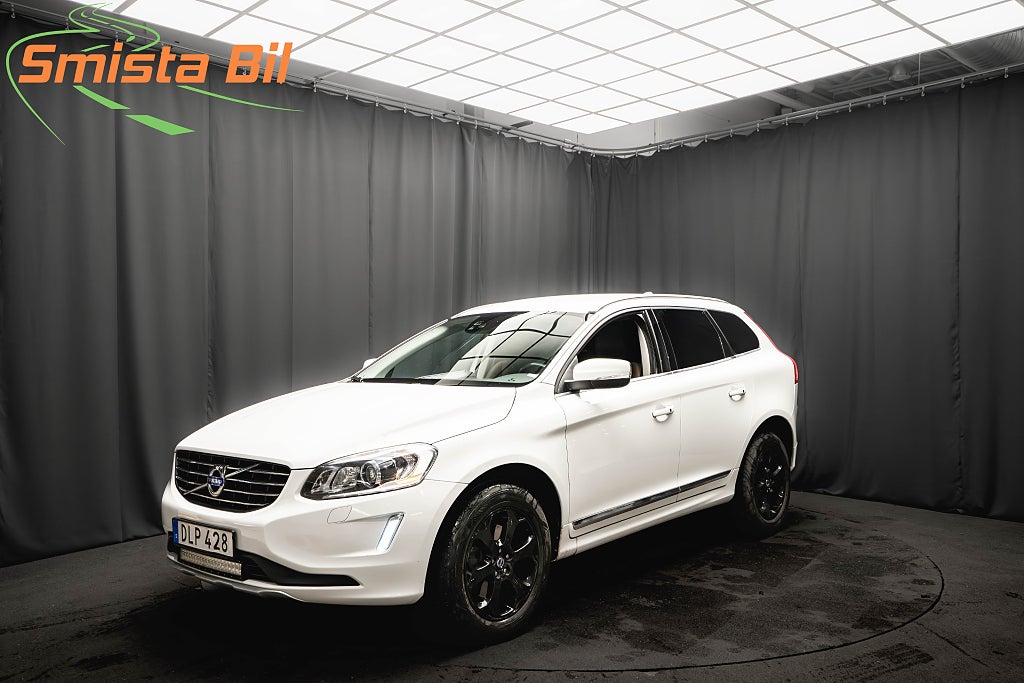 Volvo XC60 D4 AWD SUMMUM LÄDER DRAG ELSTOL D-VÄRM VÄLSERVAD 181hk