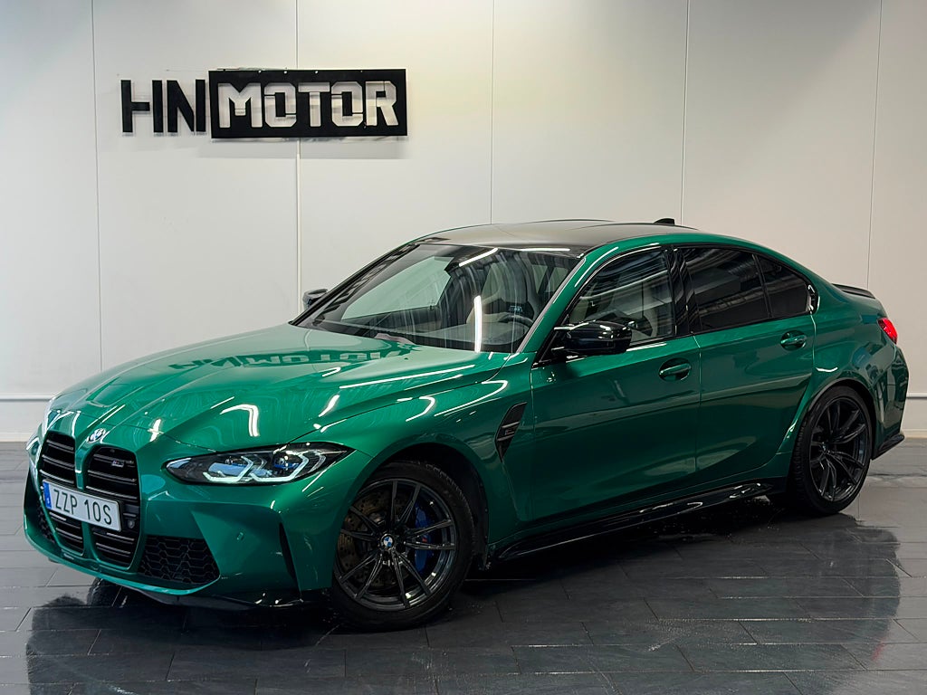 BMW M3 Competition 510hk |LASER|H/K|SKALSTOLAR|2Brukare|NyServ
