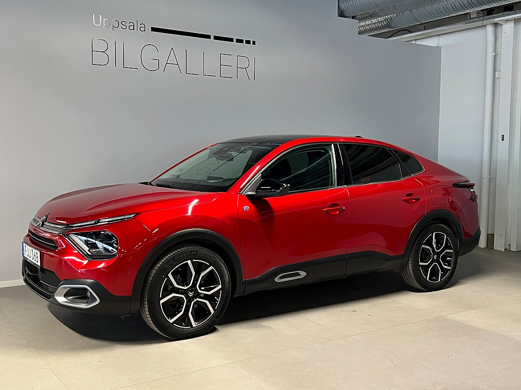 Citroën e-C4 X SHINE Exclusive, 35mil, Adaptiv fart, 180 Kamera, Pano