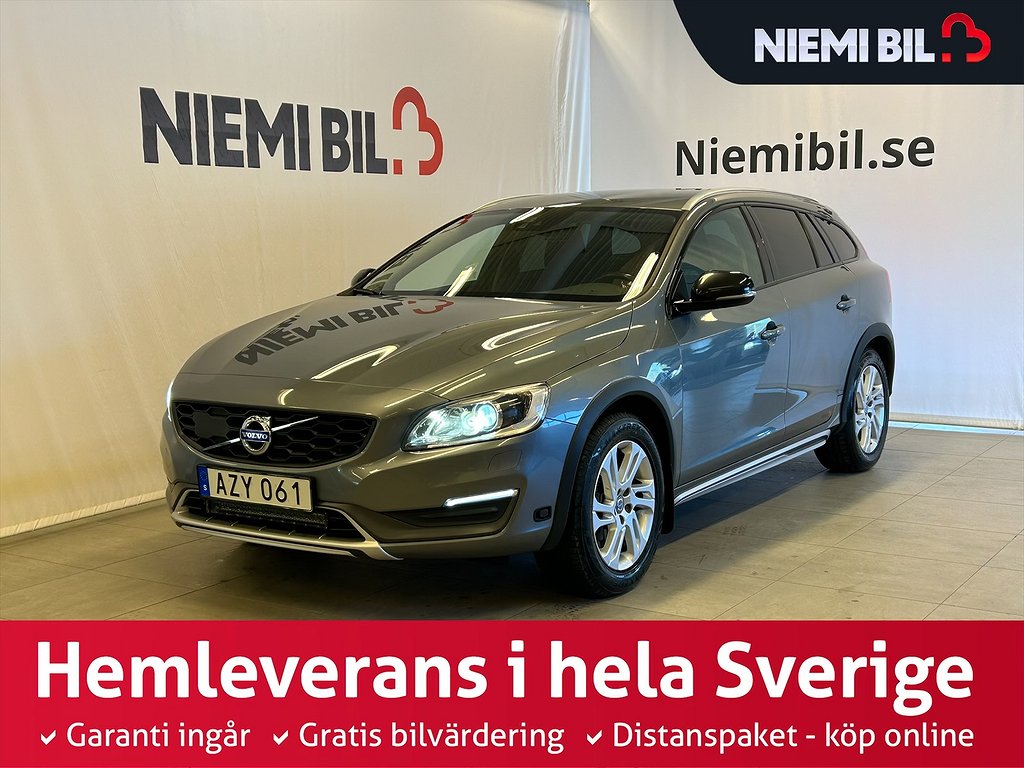 Volvo V60 Cross Country D4 AWD SoV-Däck/Drag/D-Värm/B-kamera