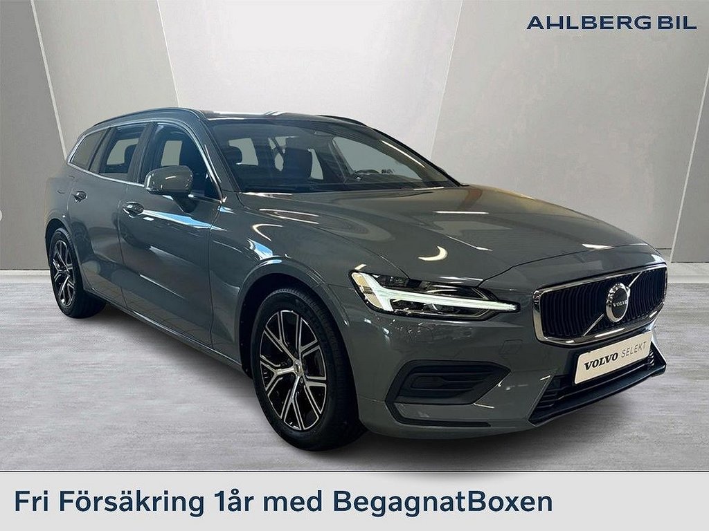 Volvo V60 B3 Bensin Core, Parkeringskamera bak, Rattvärme, Baklucka Elmanö