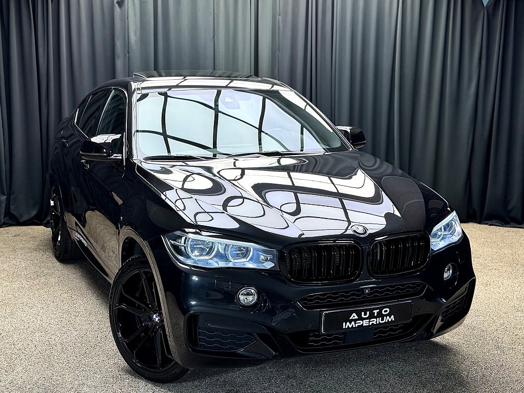 BMW X6 xDrive40d M Sport Pano H/K HuD 360° Värmare Drag 22"