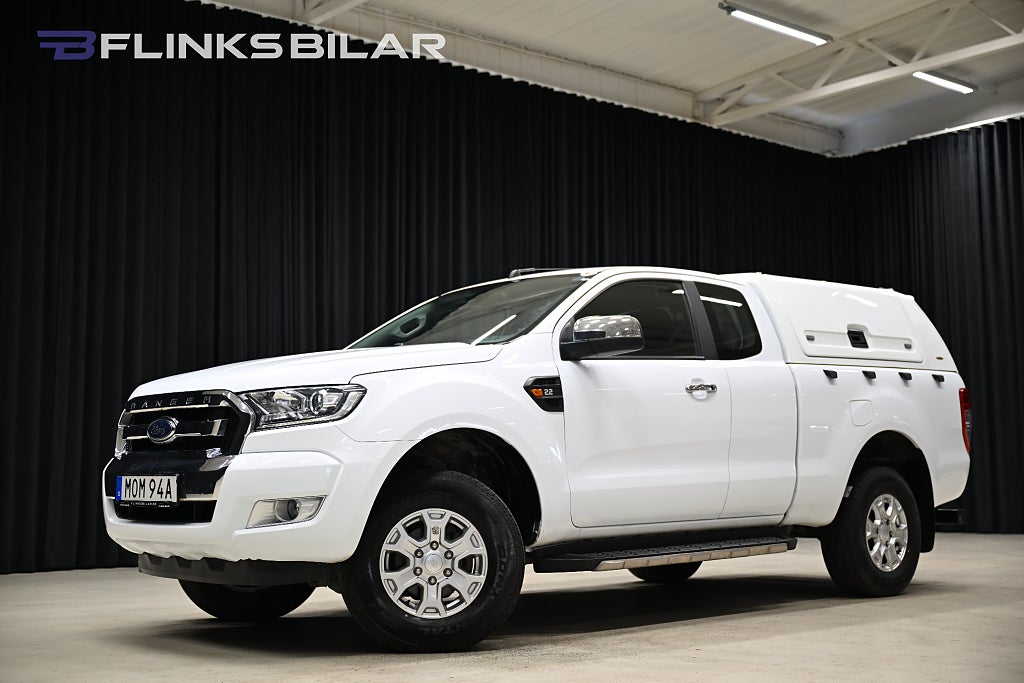 Ford ranger 2.2 TDCi 160HK Automat|Kåpa|Drag|Värmare|EnÄgare|Lågmil