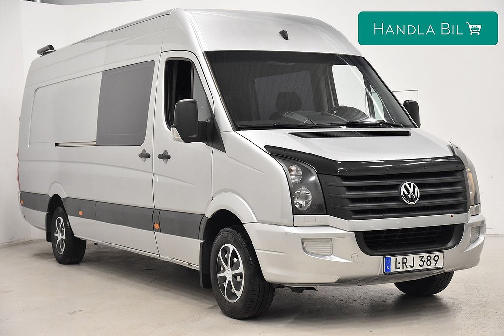 Volkswagen Crafter XXL Kombi 2.0 TDI 5-sits Drag D-Värm SoV-Hjul 163hk D-värm LEASE