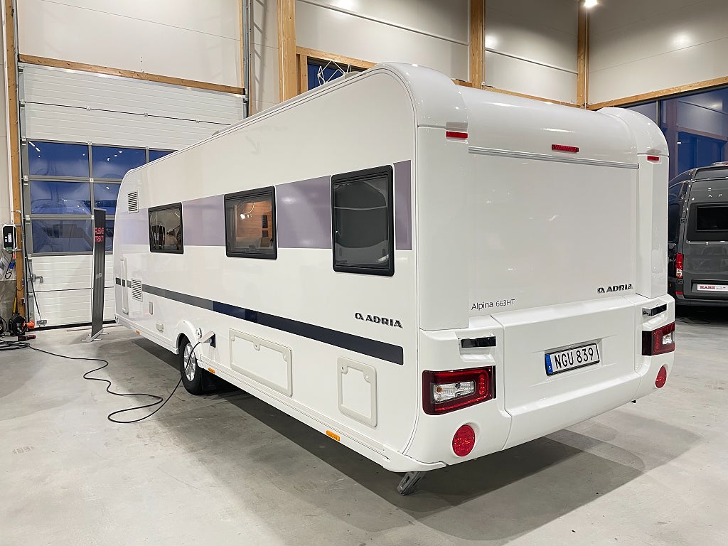 Adria Alpina 663 HT / AC / ALDE / Markis / Frontkök  - Adria