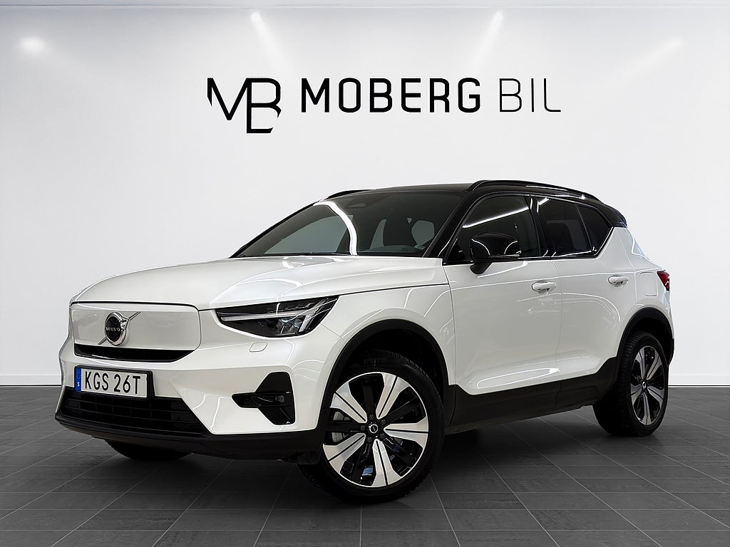 Volvo XC40 Recharge 231hk Plus Navi B-Kamera MOMS