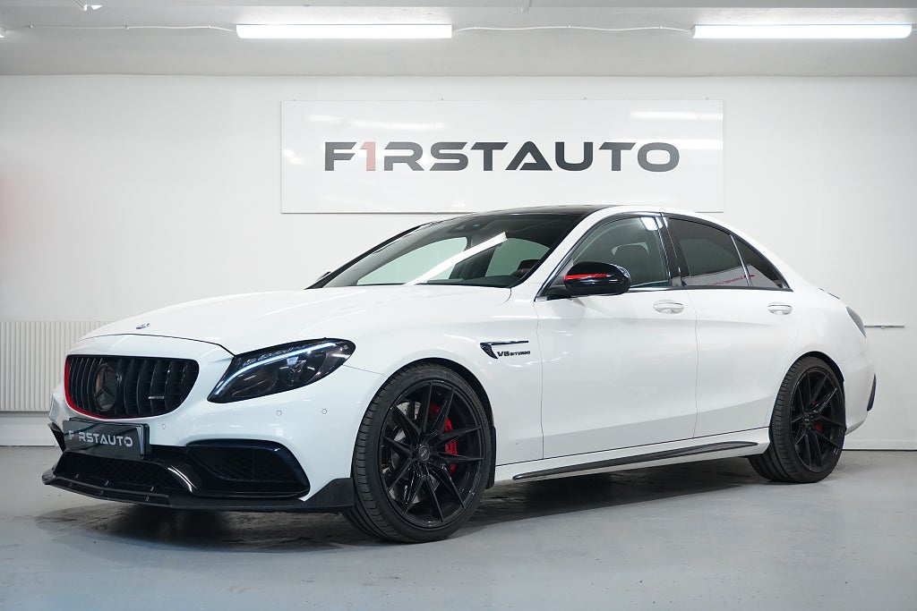 Mercedes-Benz AMG C 63 S AMG Speedshift Edition 1 Skalstolar Sportavgas