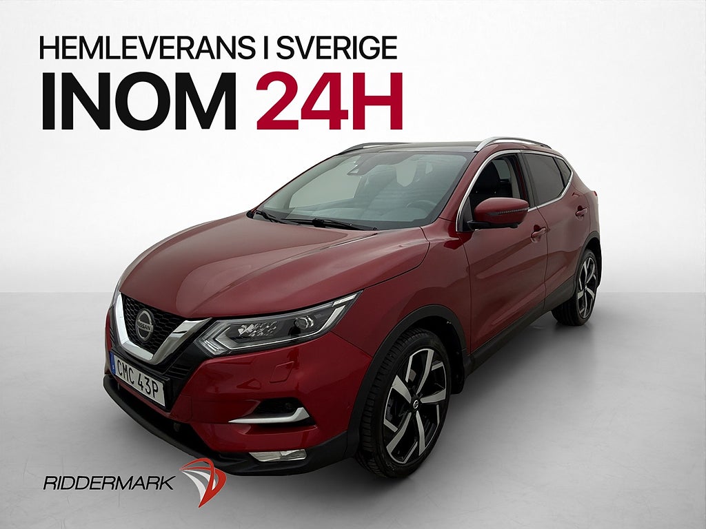 Nissan Qashqai 1.3 DIG-T Tekna Pano 360° Navi Adpt-fart Drag
