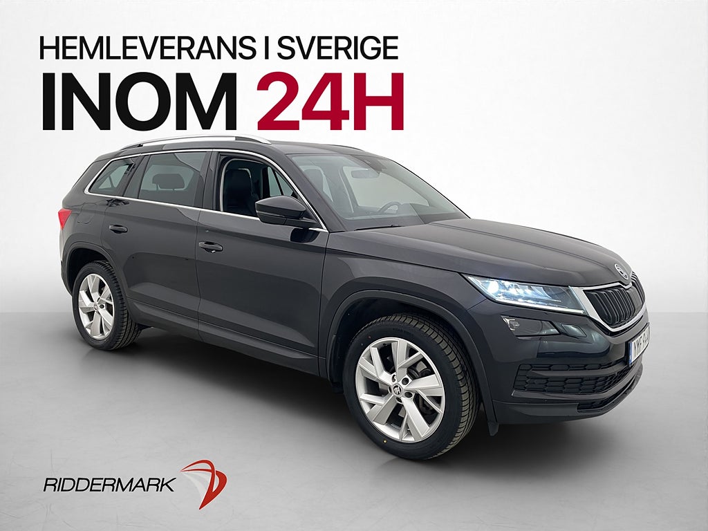 Skoda Kodiaq TSI 4x4 7-Sits Businessline Pano Värm Kamera