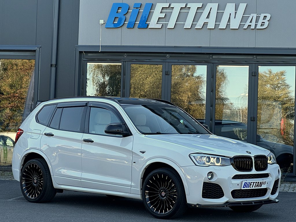 BMW X3 xDrive20d M-Sport Steptronic Euro 6|Dragkrok|Värmare