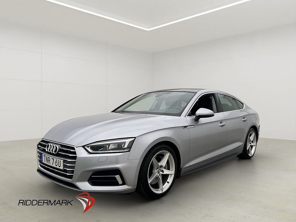 Audi A5 SB 45 TFSI Q 245hk Pano Drag Halvskinn
