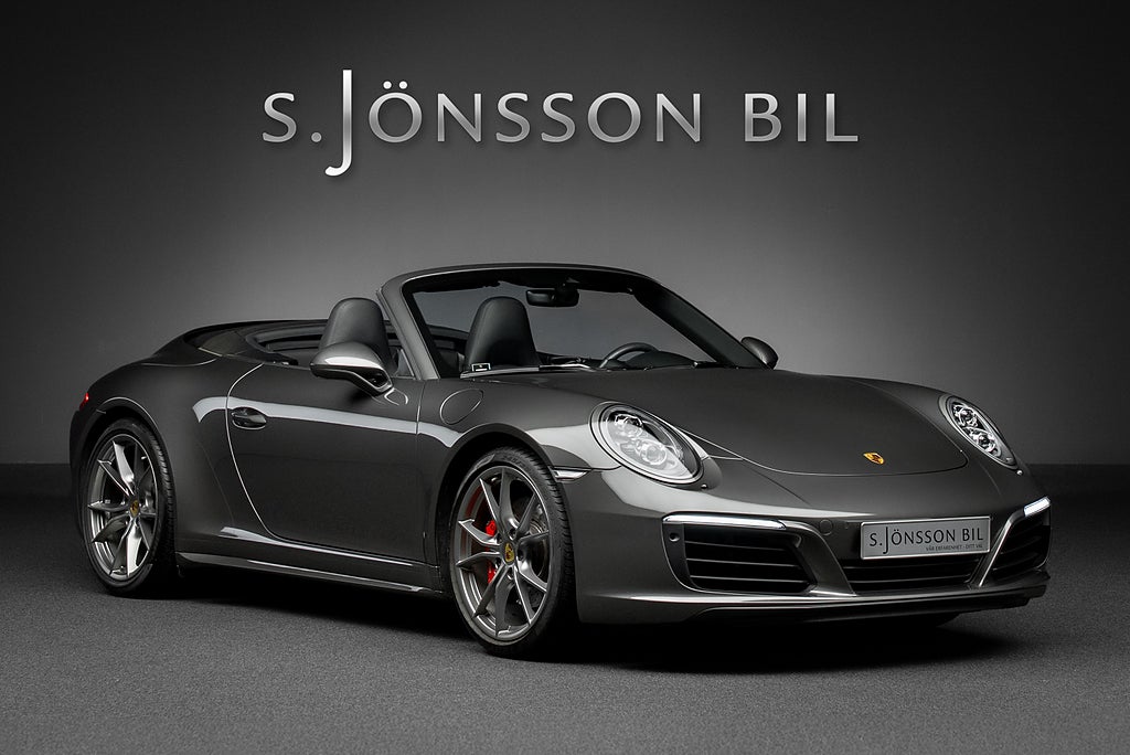 Porsche 911 991.2 Carrera 4S Cabriolet / Sportavgas / Bose