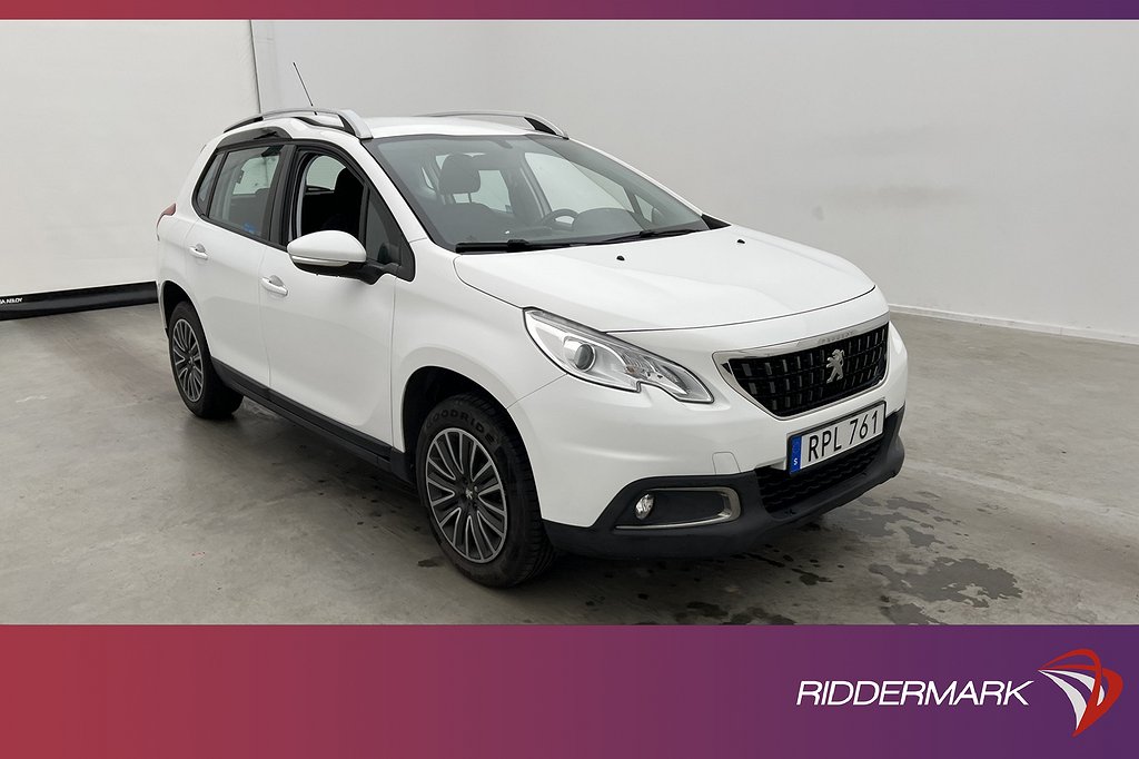 Peugeot 2008 1.2 VTi 82hk Farthållare Dragkrok 0,49l/Mil