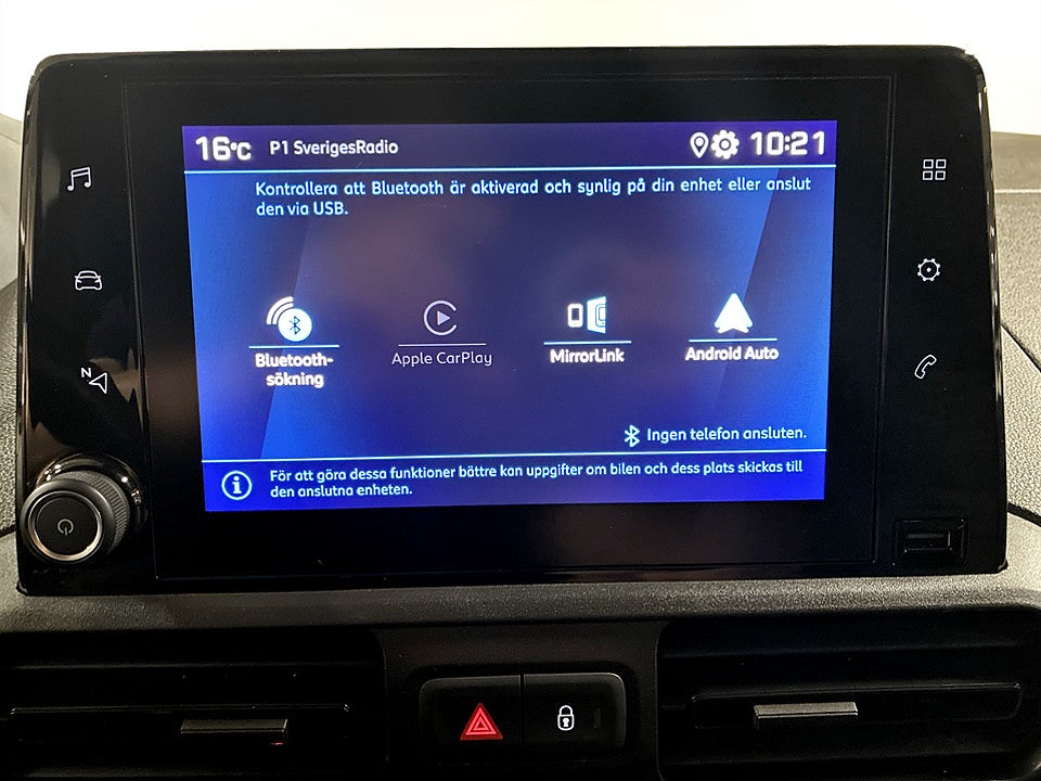 Bild på Peugeot Partner PRO+ L2 BlueHDi 100hk S&S Webastu Drag 