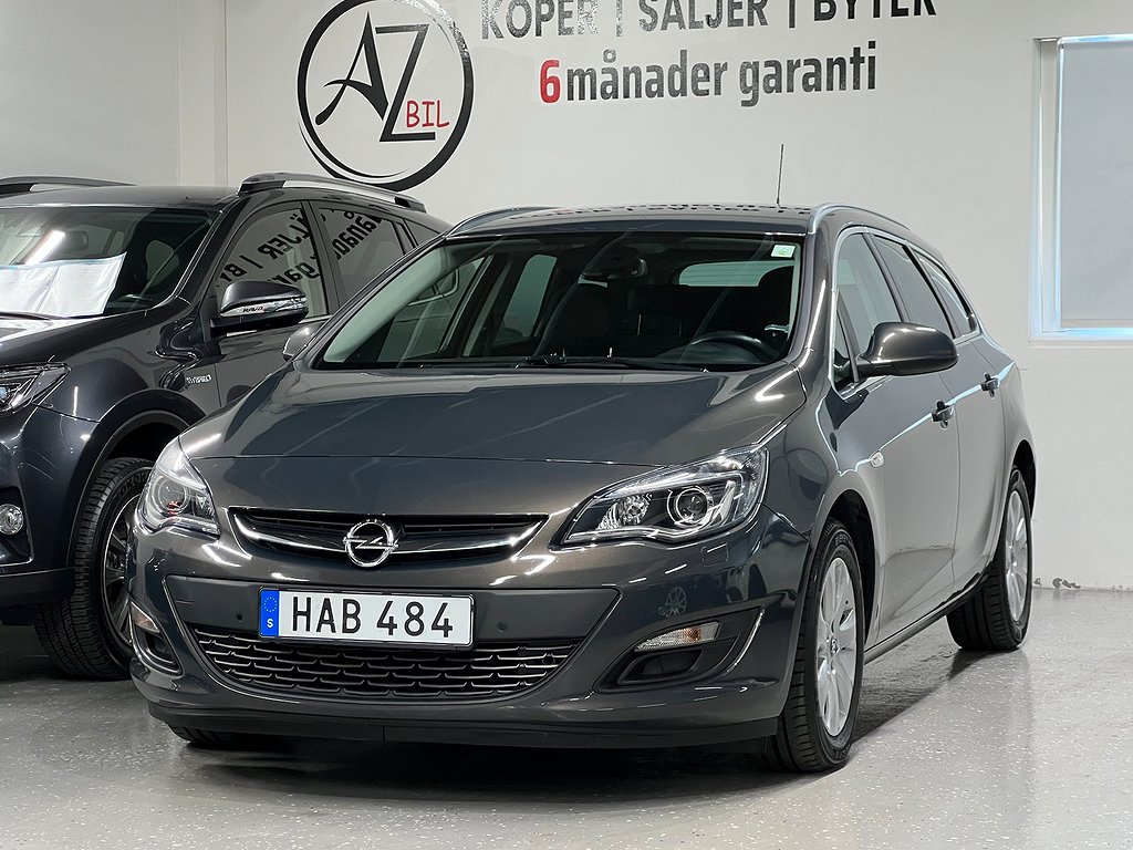 Opel Astra Sports Tourer 1.4 Turbo 141hk DRAG  P-sensor lågmil