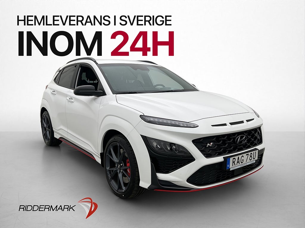 Hyundai Kona 280hk N-Line Krell HUD Kamera Navi CarPlay